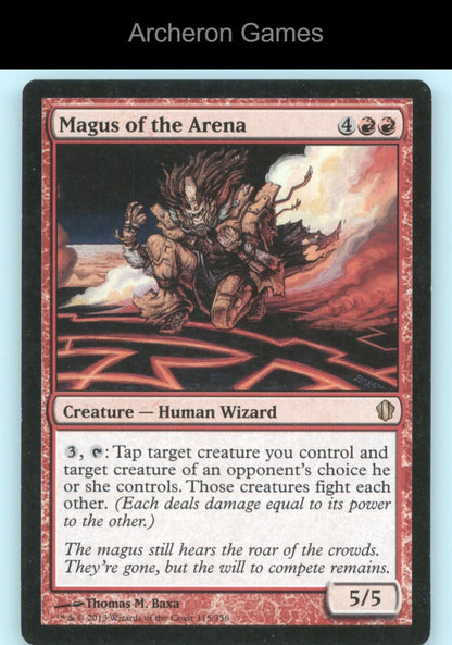 Magus of the Arena 115 R MTG Card Commander 2013