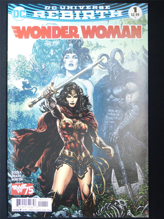 WONDER Woman #1 Rebirth - DC Comic #67Z