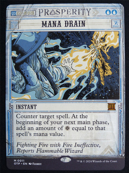 Mana Drain Showcase - OTP - Mtg Card #4JC