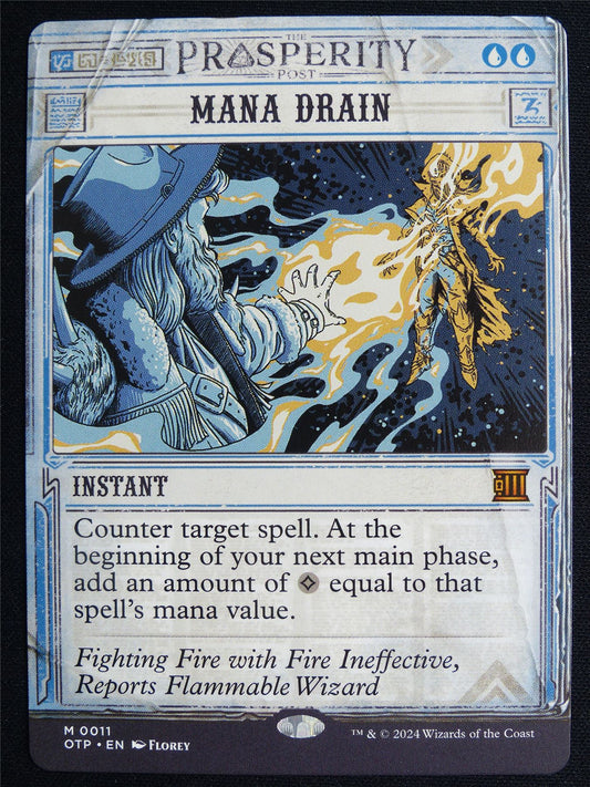Mana Drain Showcase - OTP - Mtg Card #4JC