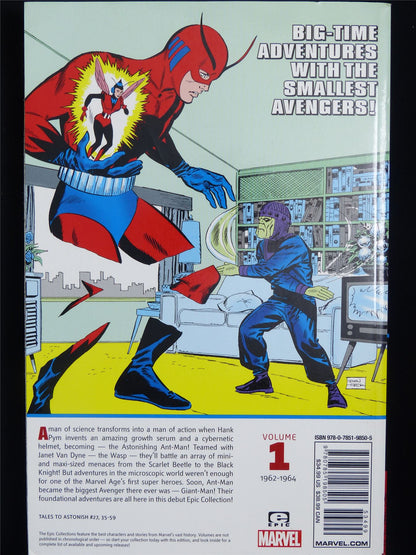 Ant-Man Giant-Man: The Man in the Ant Hill - Epic Collection Volume 1 - Marvel Graphic Softback #33B