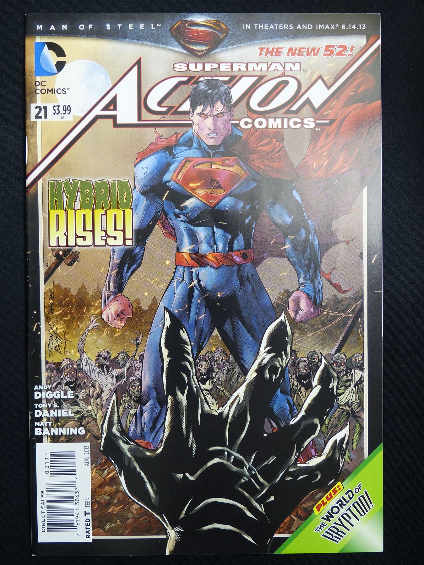 SUPERMAN: Action Comics #21 new 52! - DC Comic #3BD