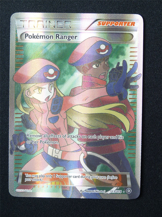 Pokemon Ranger 113/114 Textured Holo - Pokemon Card #5YM