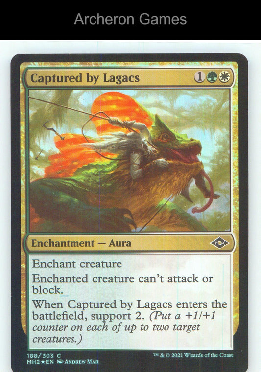 Captured by Lagacs MH2 188 C MTG Card NM/EX+ Foil