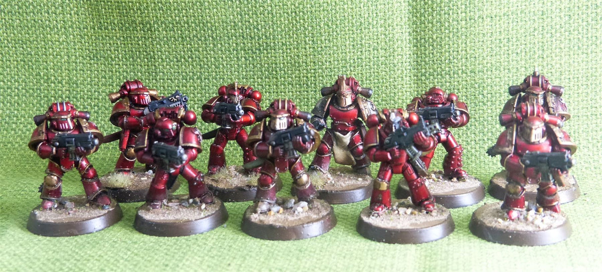 Space Marines - Thousand Sons Squad Painted - Warhammer AoS 40k #CY