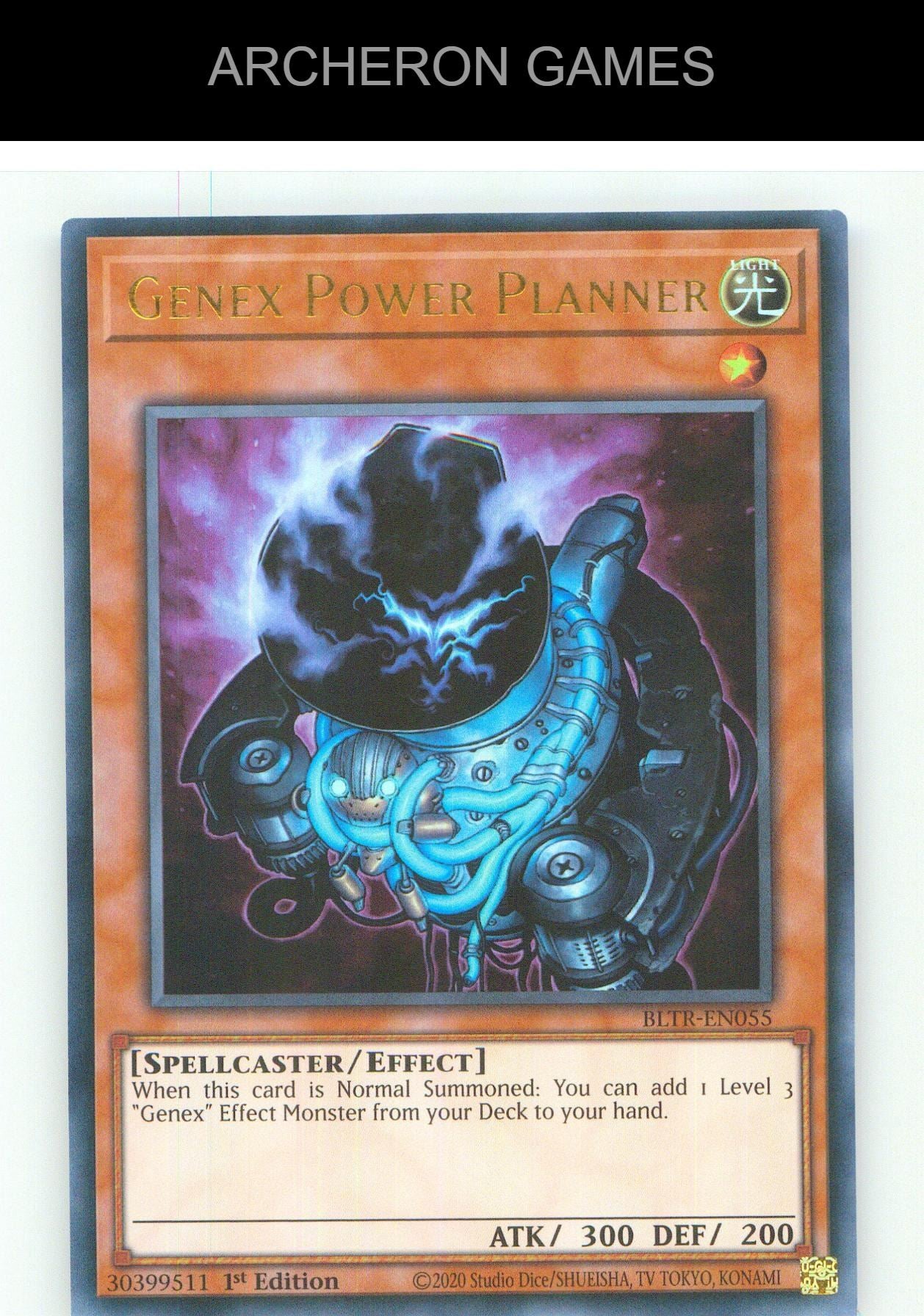 Genex Power Planner UR YUGIOH Card 1st Edition