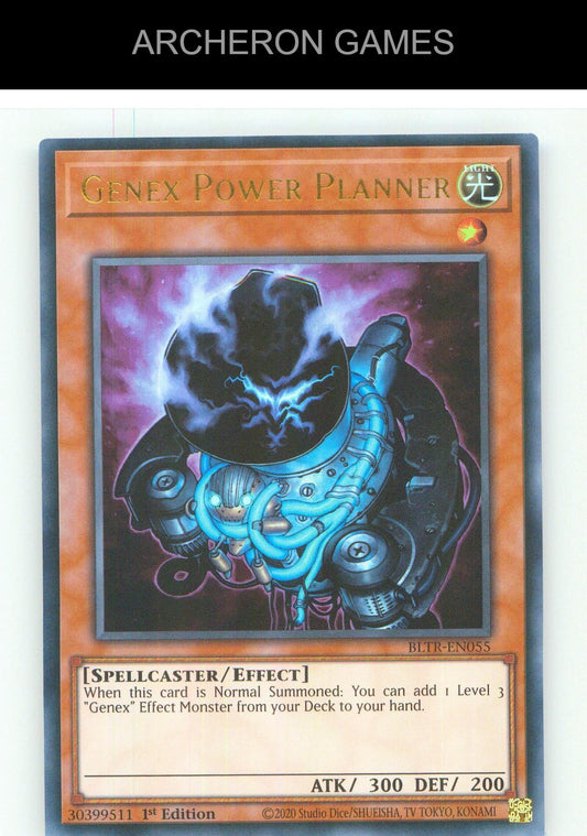 Genex Power Planner UR YUGIOH Card 1st Edition