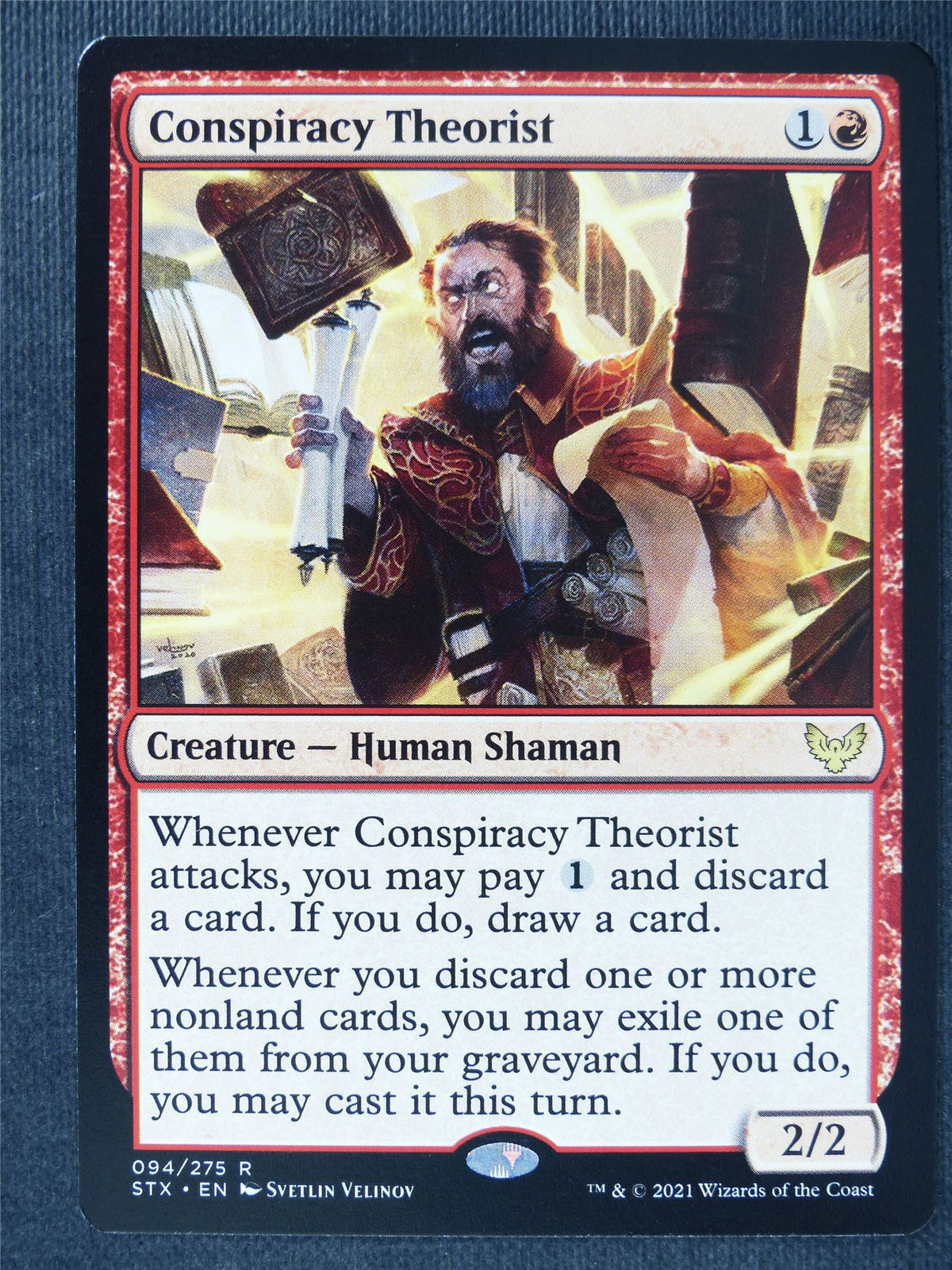 Consipracy Theorist - Mtg Magic Cards #EY