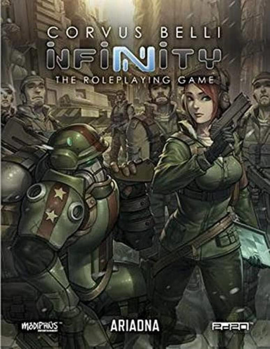 Infinity: Ariadna - Roleplaying Game Softback - Modiphius 2d20 Roleplay