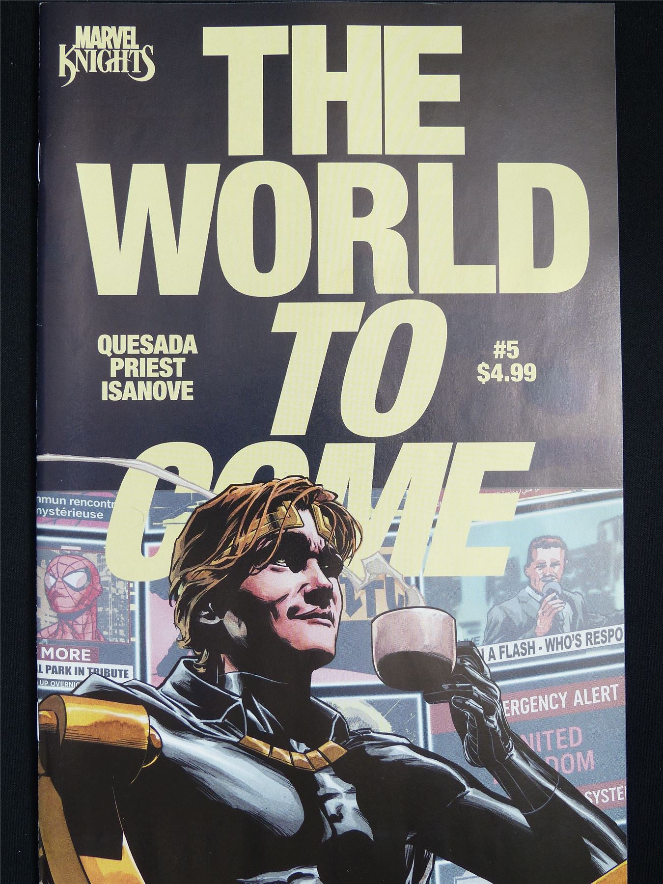 The WORLD To Come #5 marvel Knights - Marvel Comic #11Y