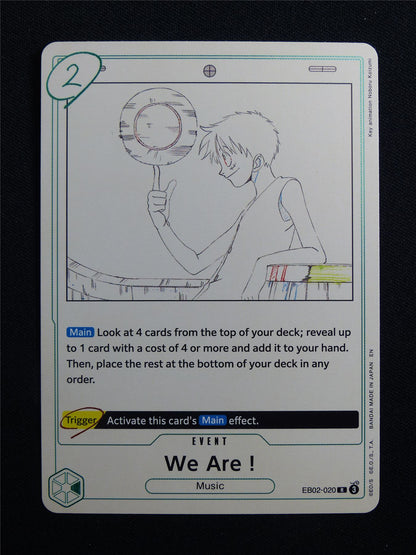 We Are! EB02-020 R Foil - One Piece Card #15L