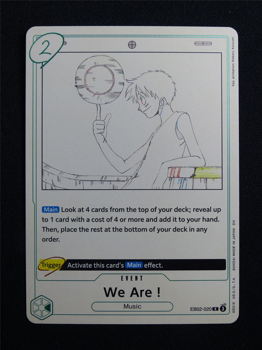 We Are! EB02-020 R Foil - One Piece Card #15L