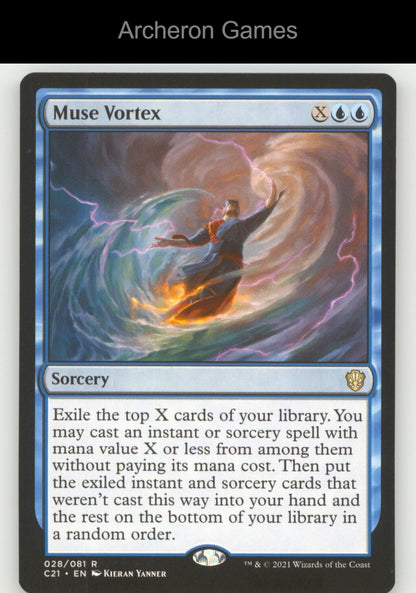 Muse Vortex 28 R MTG Card Commander 2021