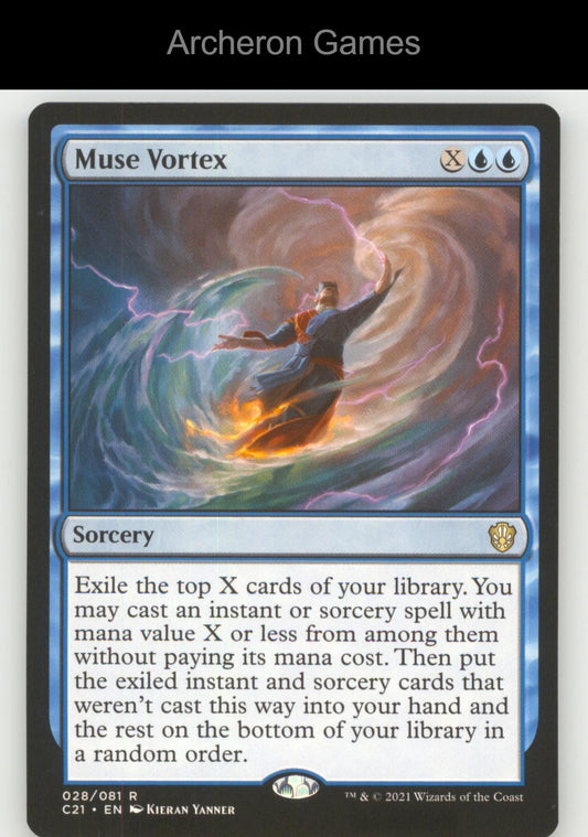 Muse Vortex 28 R MTG Card Commander 2021