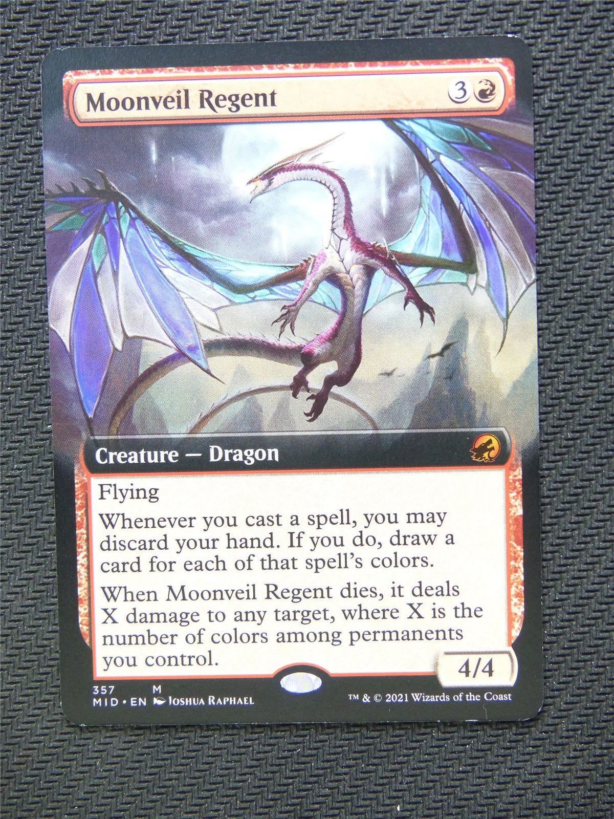 Moonveil Regent Extended Art - Innistrad - Mtg Card #3LP