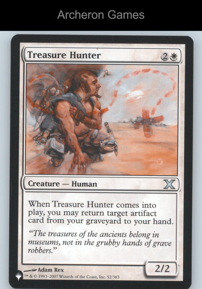 Treasure Hunter 52 UC MTG Card 10th Edition