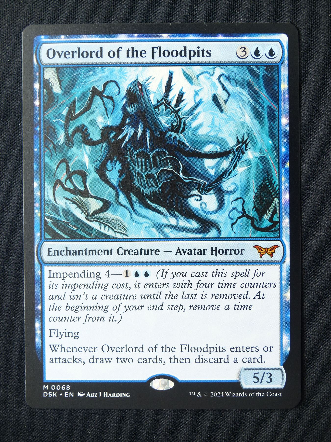 Overlord of the Floodpits - DSK - Mtg Card #5G4