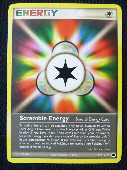 Scramble Energy 89/101 - Pokemon Card #1DB