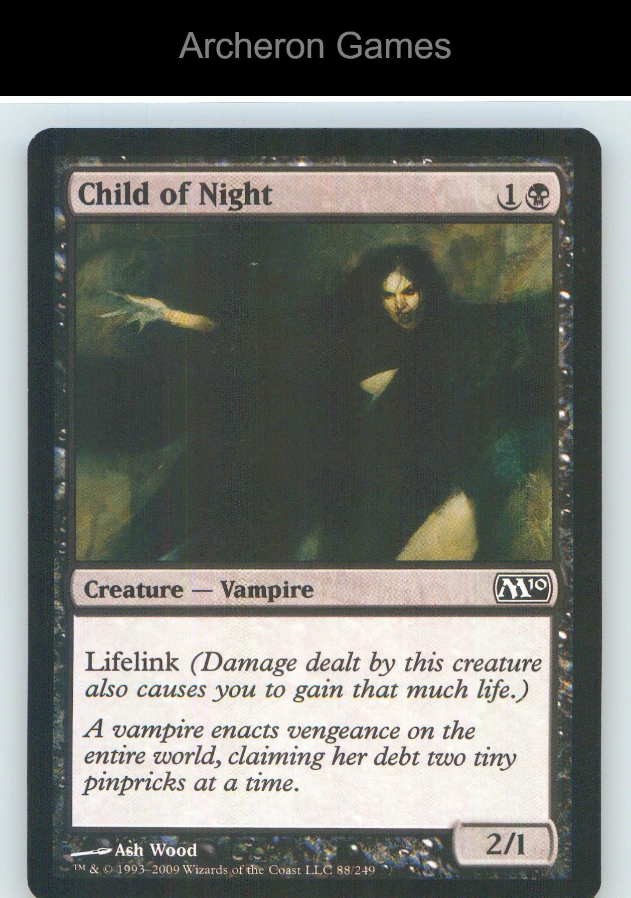 Child of Night M10 88 C MTG Card NM/EX+