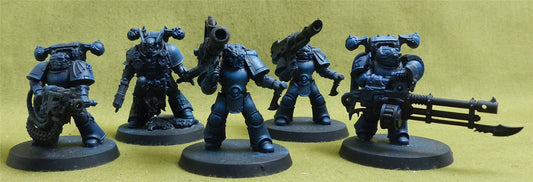 Devastator Squad - Night Lords - Warhammer 40K #1Q