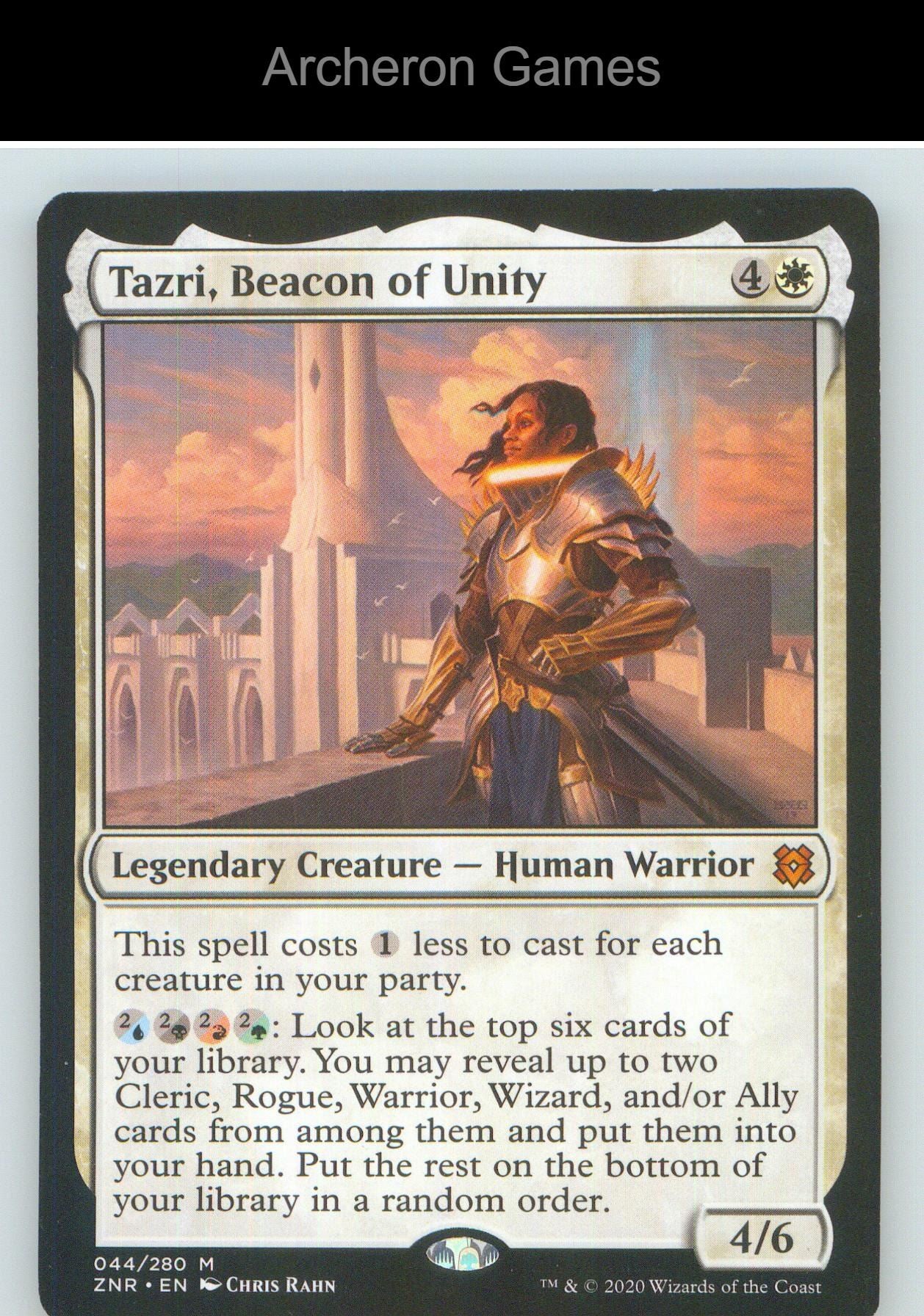 Tazri, Beacon of Unity ZNR 44 Mythic MTG Card NM/EX+