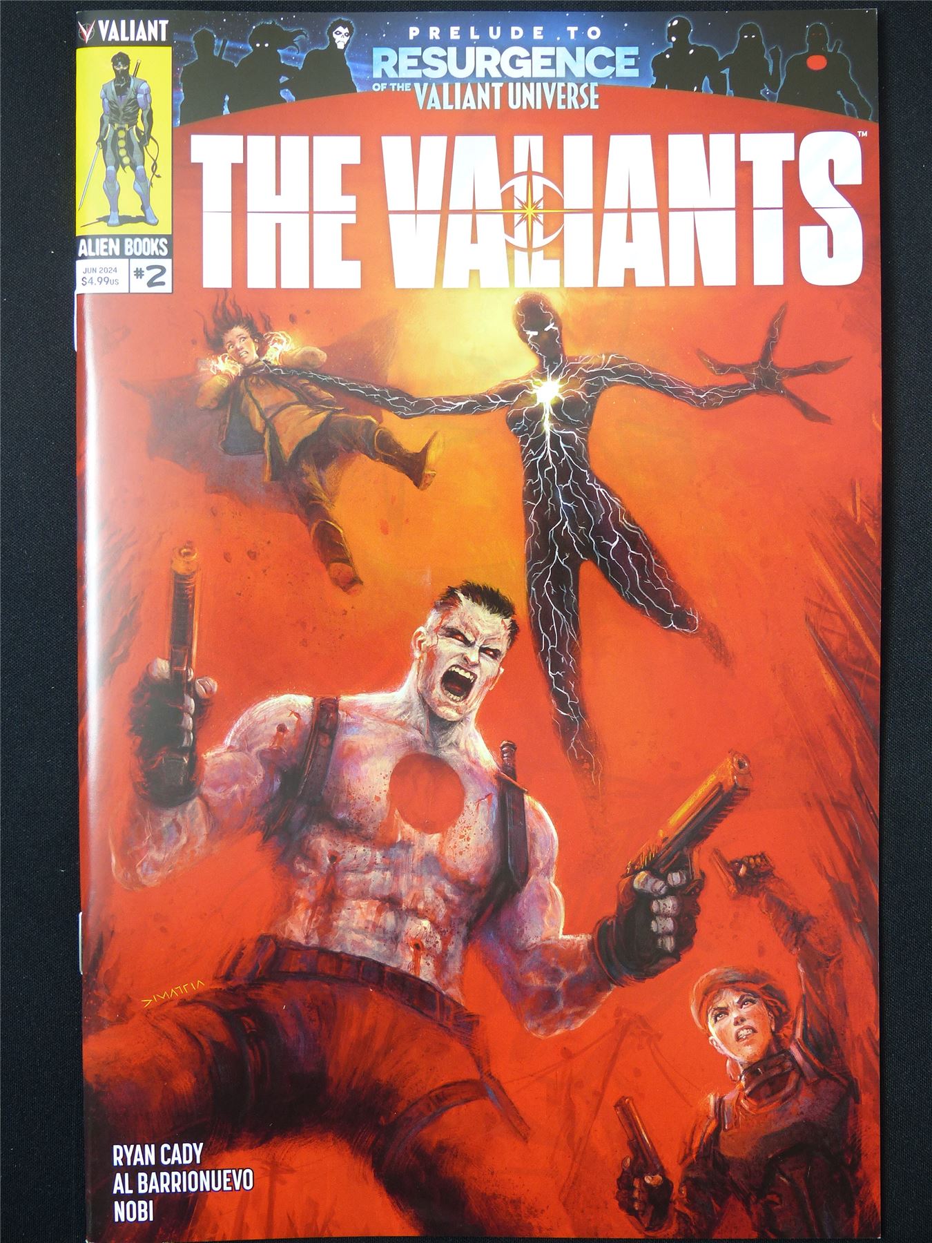 The VALIANTS #2 - June 2024 Valiant Comic #1T4