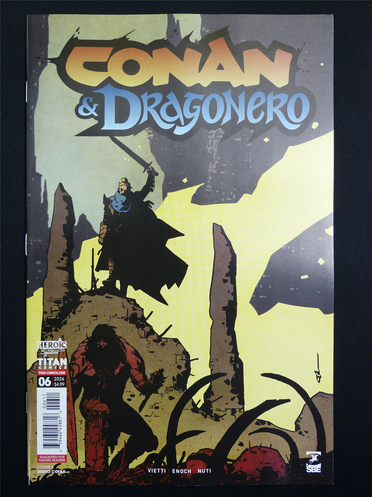 CONAN & Dragonero #6 Cvr A - Oct 2026 Titan Comic #4U2