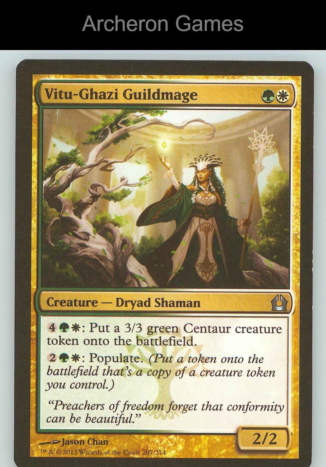 Vitu-Ghazi Guildmage RTR 207 UC MTG Card NM/EX+