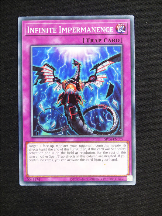 Infinite Impermanence SR14 - 1st ed Yugioh Card #22N