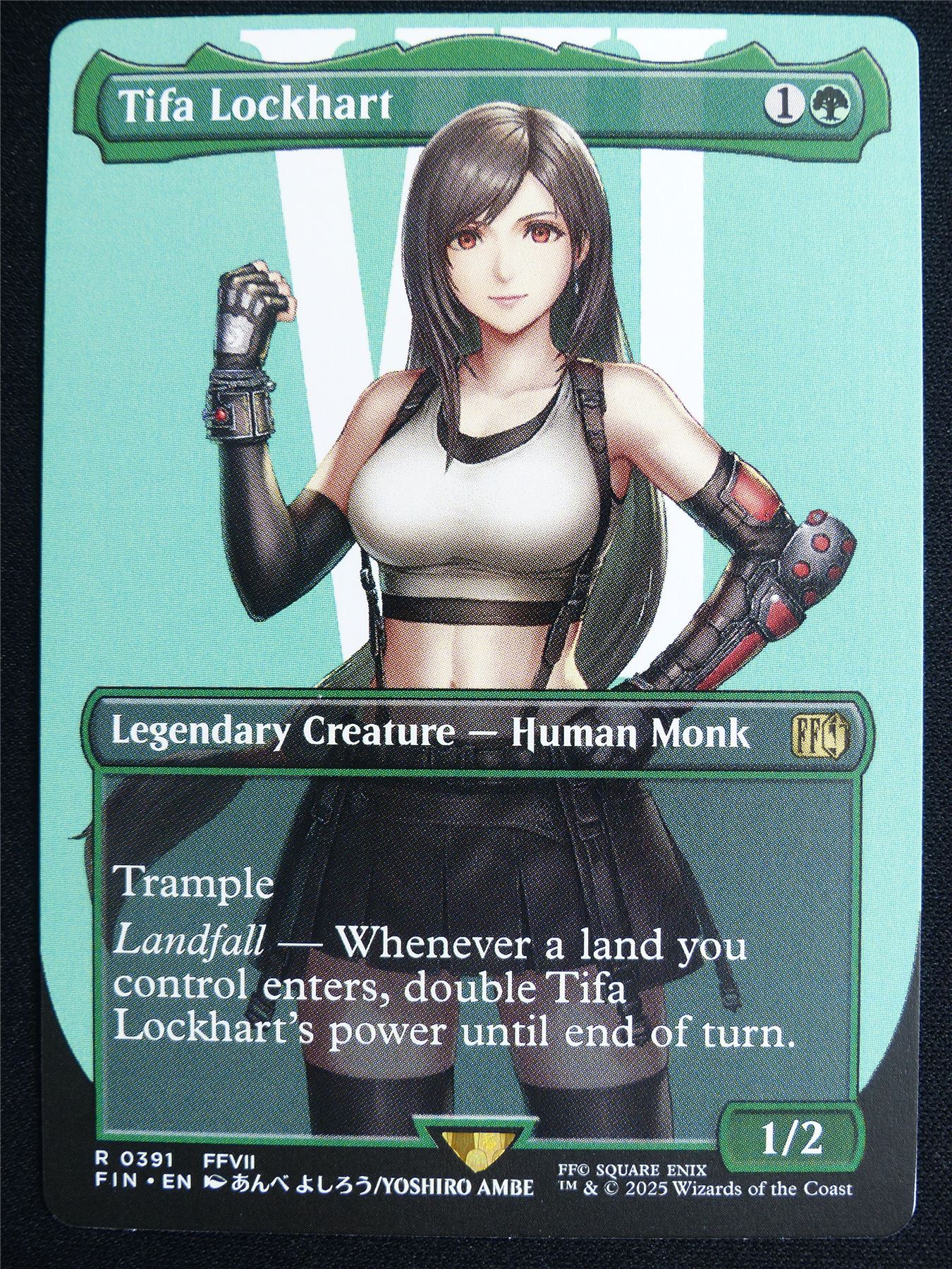 Tifa Lockhart Borderless - FIN - Mtg Card #4JW