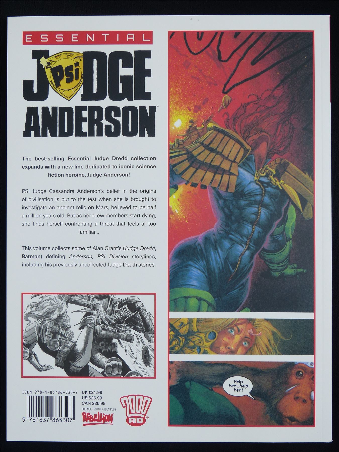 Essential Judge Anderson: Childhood's End - 2000AD Graphic Softback #3XY