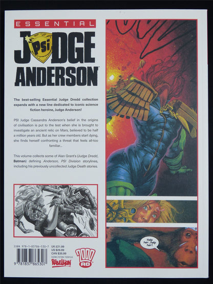 Essential Judge Anderson: Childhood's End - 2000AD Graphic Softback #3XY