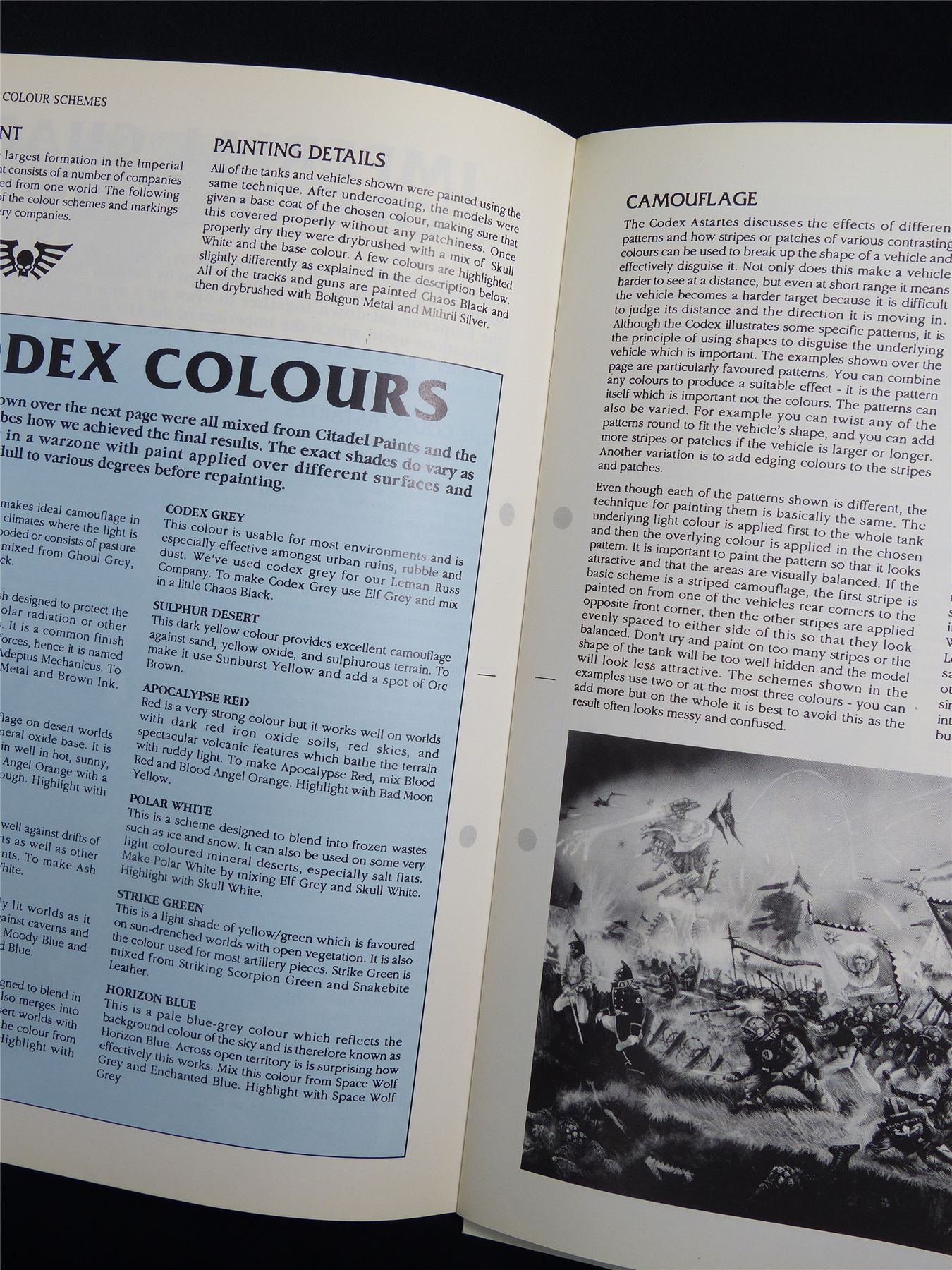 Epic Armies of The Imperium Booklet - Warhammer Epic #1IF