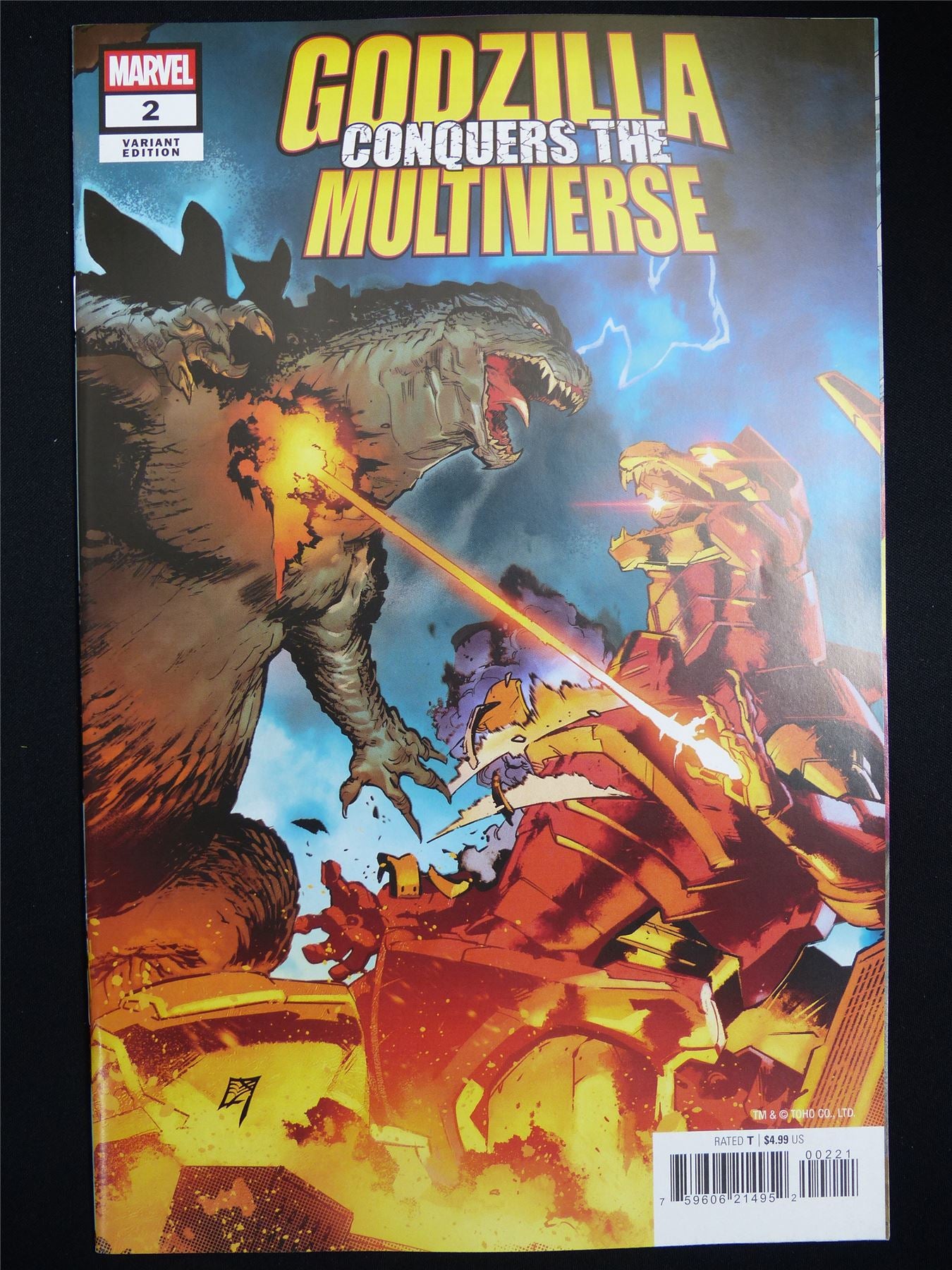 GODZILLA Conquers the Multiverse #2 Cvr B - Marvel Comic #3ZD