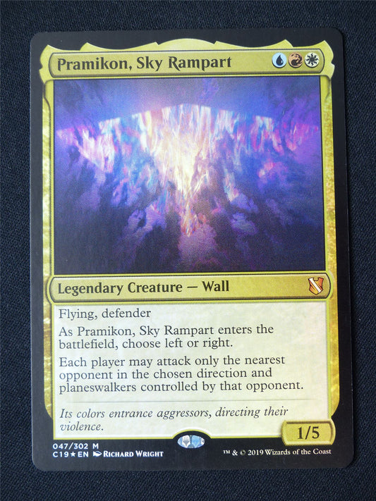 Pramikon Sky Rampart Foil - C19 - Mtg Card #4KB