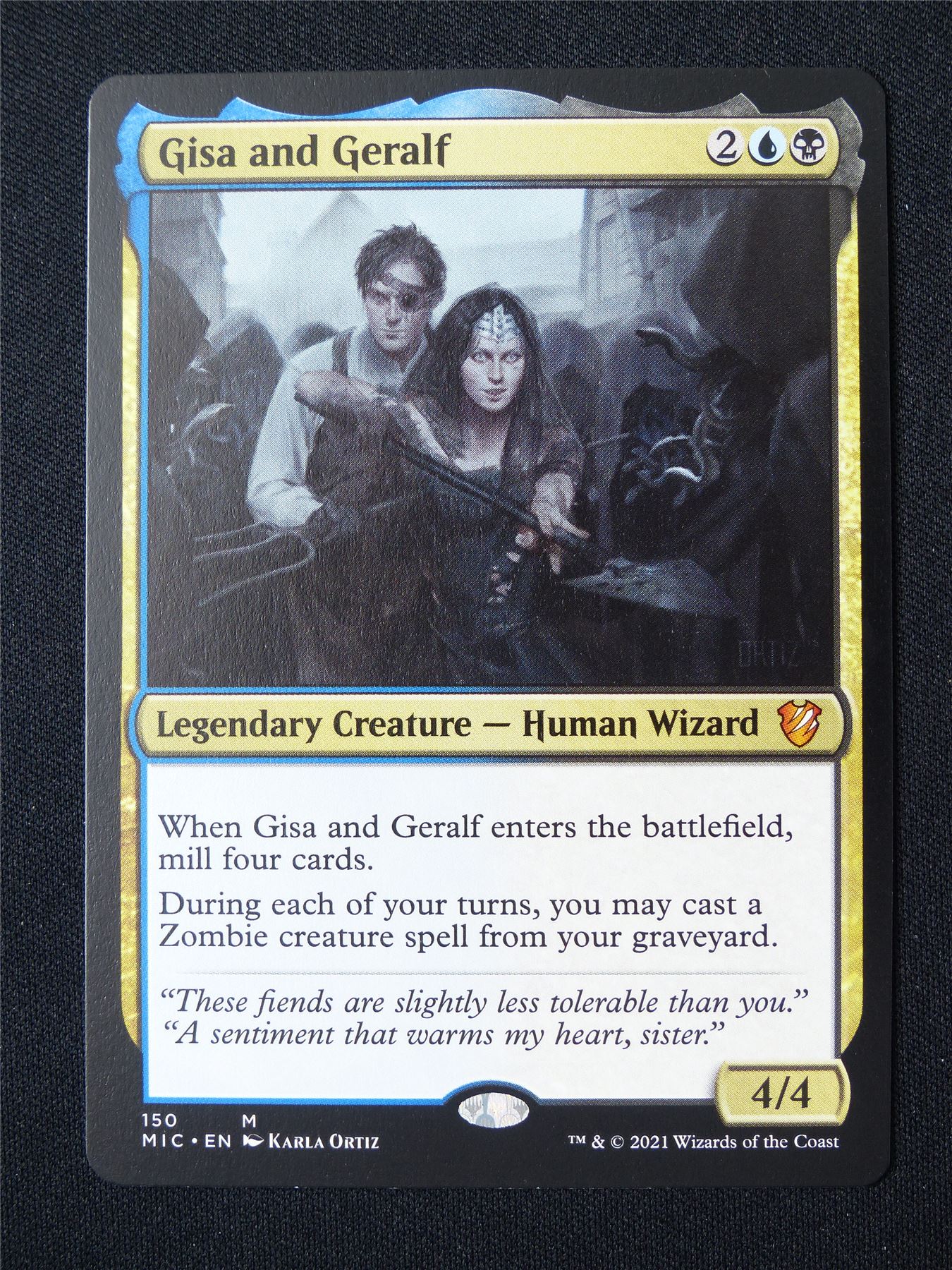 Gisa and Geralf - MIC - Mtg Card #4PT