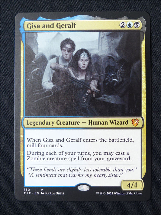 Gisa and Geralf - MIC - Mtg Card #4PT