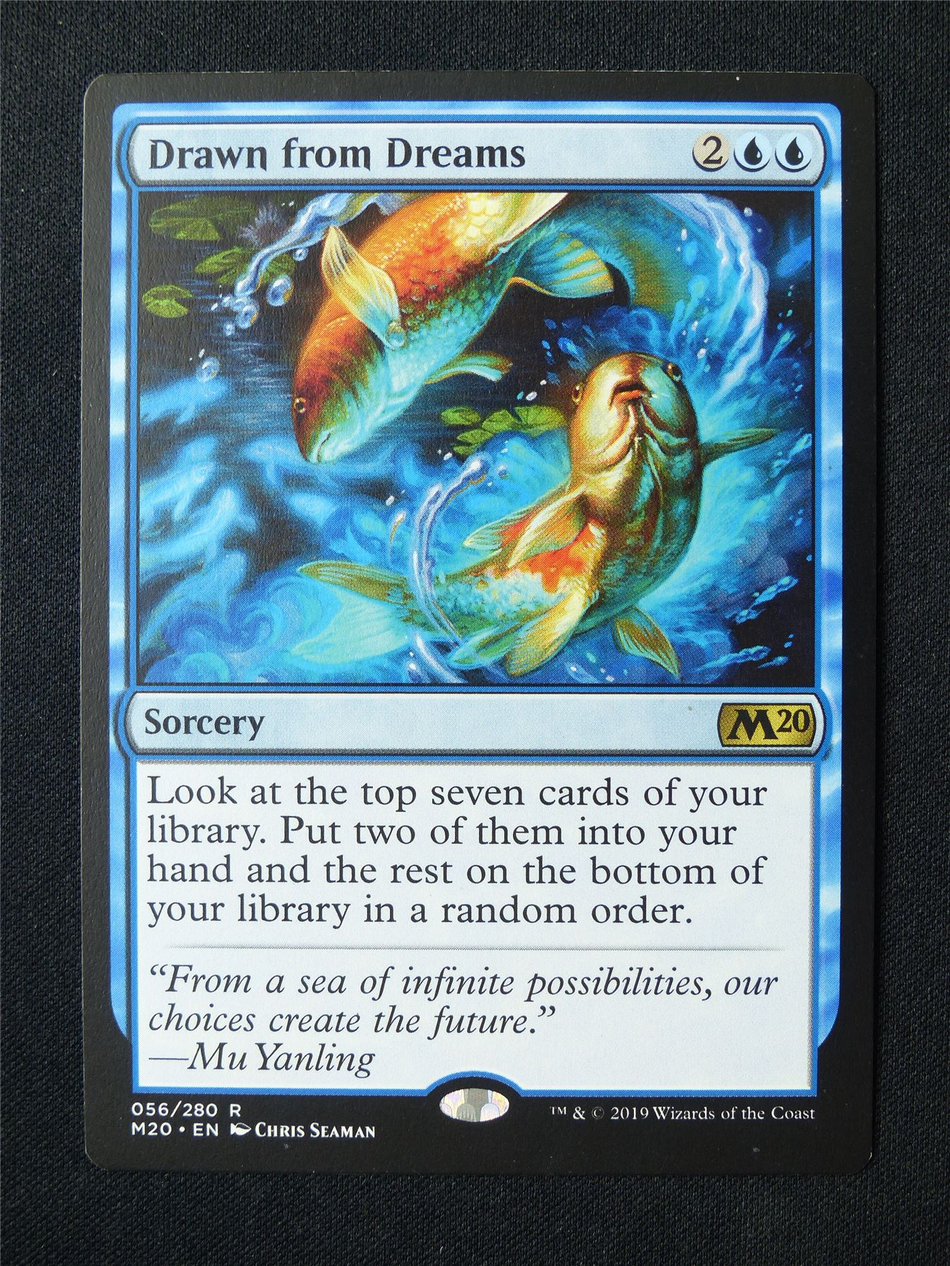 Drawn from Dreams - M20 - Mtg Card #5CU