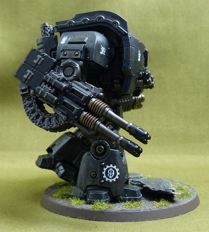 Leviathan Siege Dreadnought painted - Iron Hands - Warhammer Horus Heresy #2Q2
