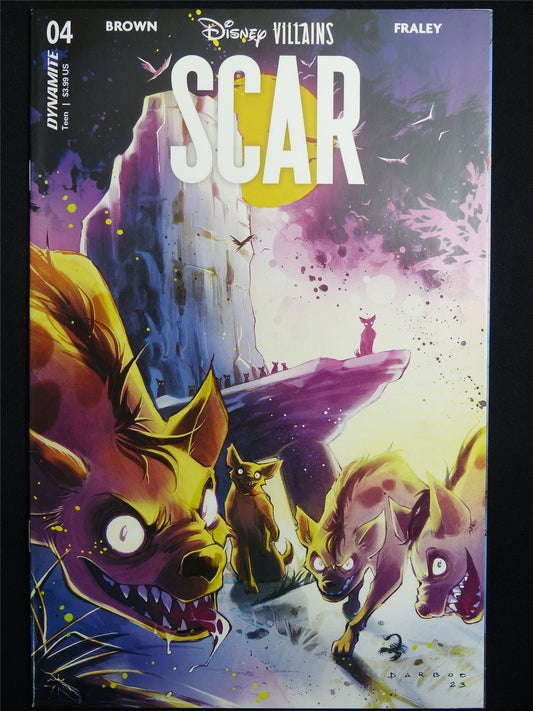 DISNEY Villains: Scar #4 Cvr A - Dynamite Comic #4QU