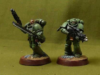 Assault Intercessors set of 2 painted - Raptors - Warhammer 40K #WL