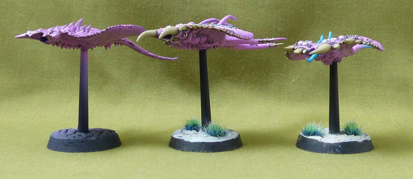 Screamers part painted - Daemons of Tzeentch - Warhammer AoS #3ZV