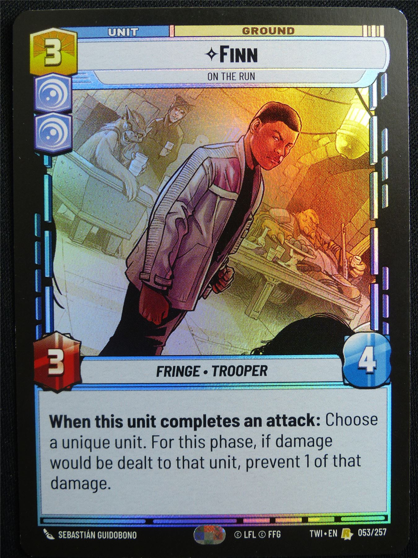 Finn 053/257 Foil - Star Wars Unlimited Card #4V3