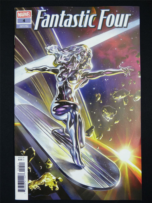 FANTASTIC Four #4 Silver Surfer Variant - Dec 2025 Marvel Comic #5D9