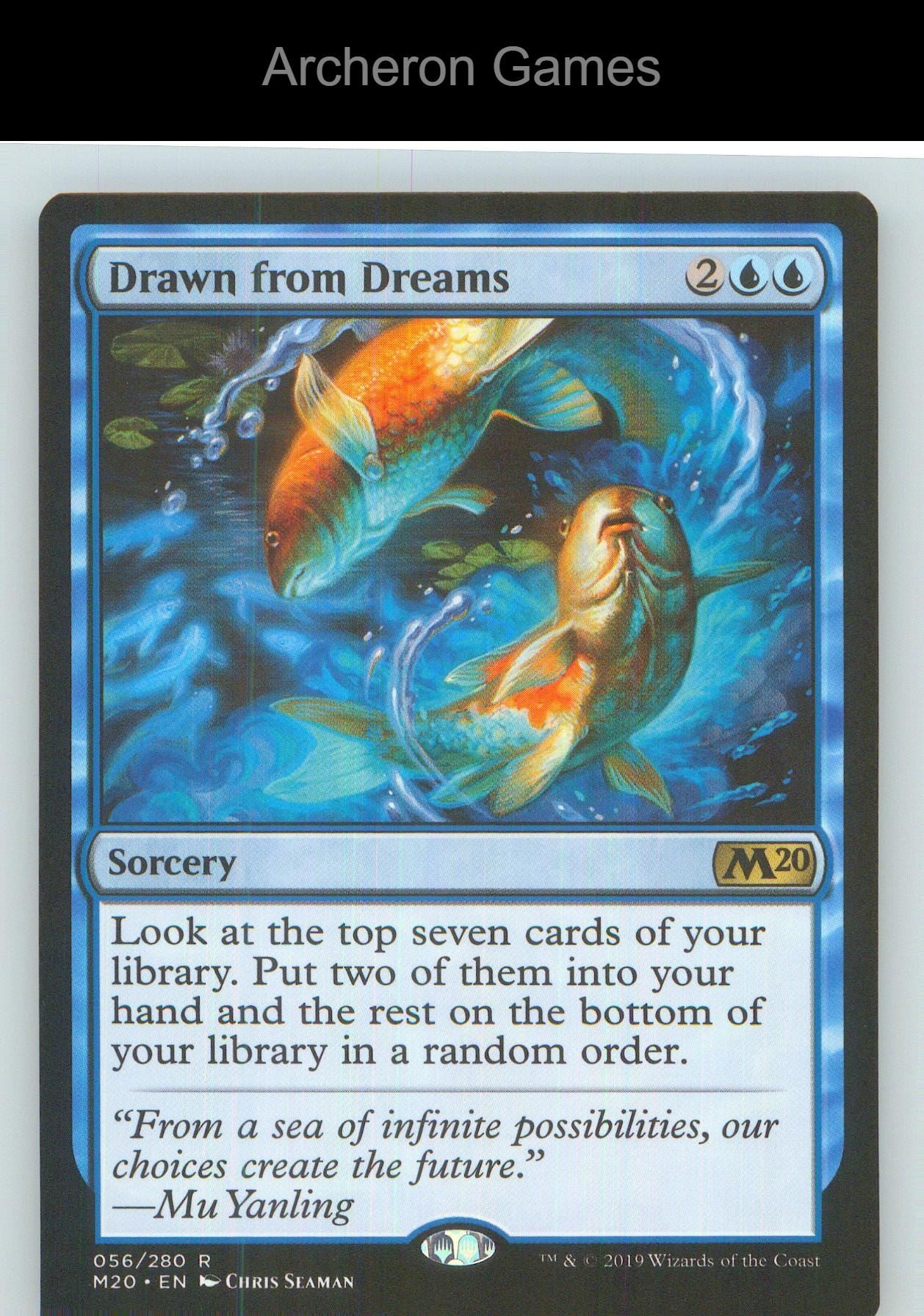 Drawn from Dreams M20 56 R MTG Card NM/EX+