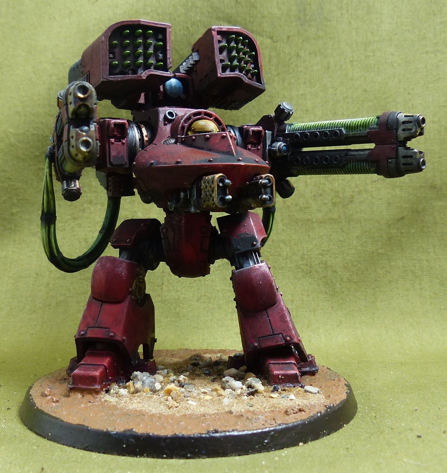 Deredeo Dreadnought painted - Blood Angels - Warhammer Horus Heresy #5C1