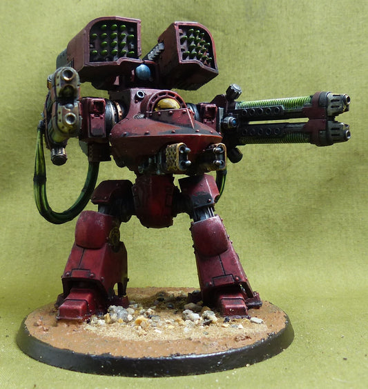 Deredeo Dreadnought painted - Blood Angels - Warhammer Horus Heresy #5C1