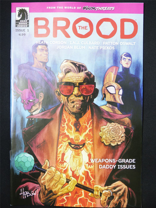 From the World of Minor Threat: The BROOD #1 - B&B Dec 2024 Dark Horse Comic #5KT