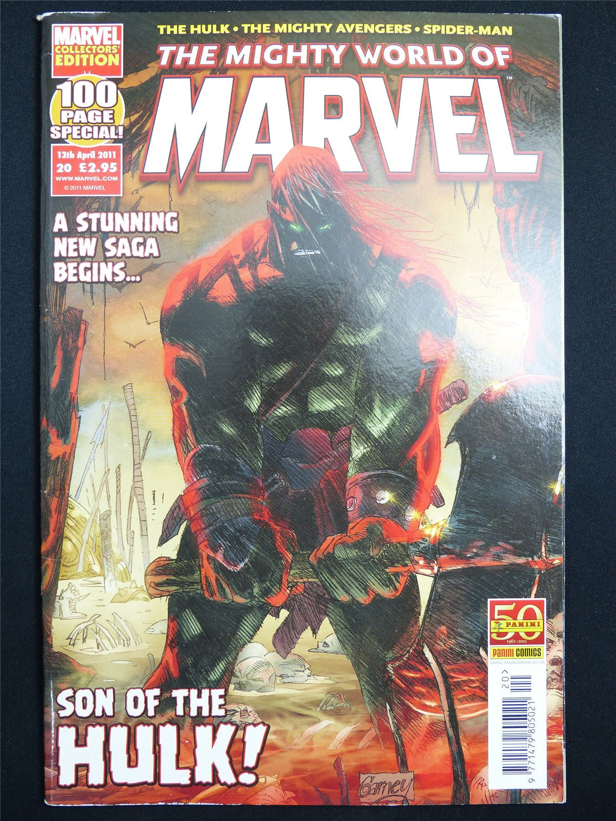 The Mighty World of MARVEL 100 Page Special One-Shot Panini - Marvel Comic #3AF