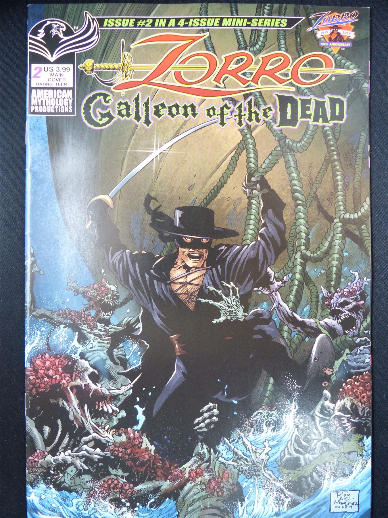 ZORRO: Galleon of the Dead #2 - May 2023 Mythology Comic #6U